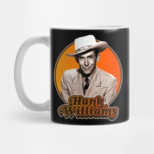 Retro Hank Williams Tribute Mug